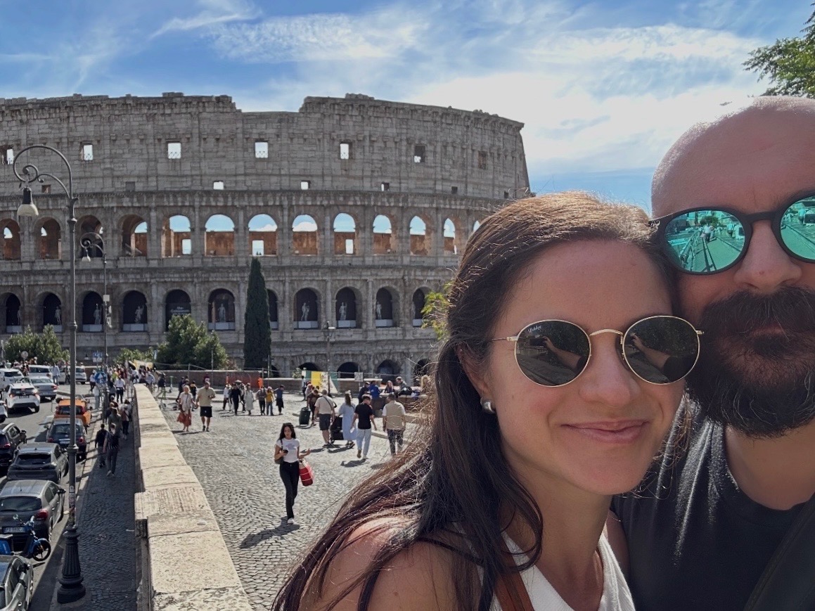 Photo near the Colosseum